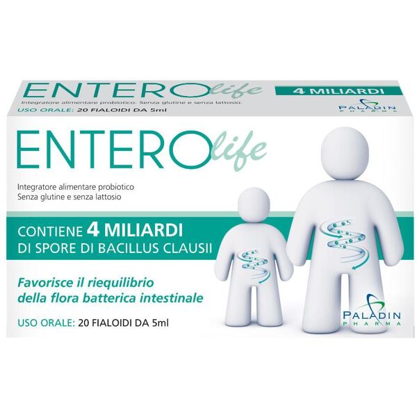 paladin pharma spa enterolife 4 mld 20f