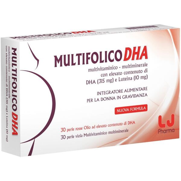 multifolico dha 60 capsule integratore multivitaminico per gravidanza e allattamento - farmitalia