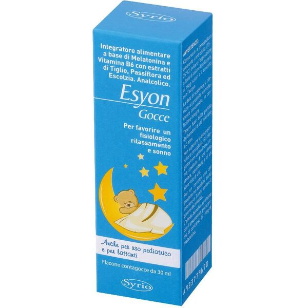 syrio srl syrio esyon gocce 30ml nuova formulazione