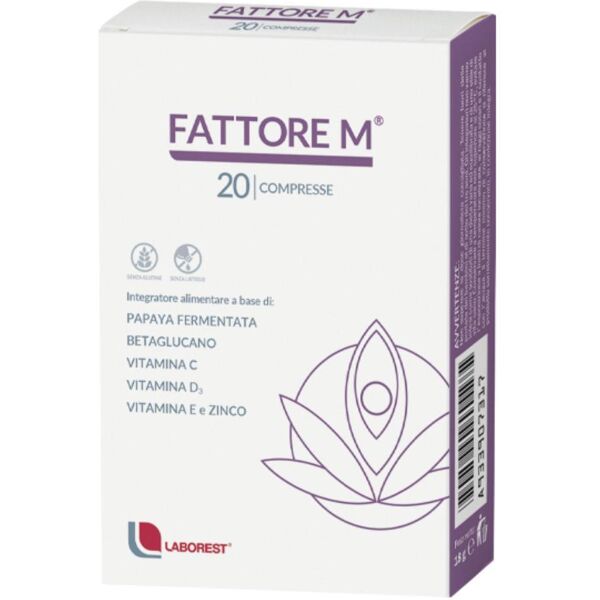 uriach italy srl progine farmaceutici fattore m 20 compresse