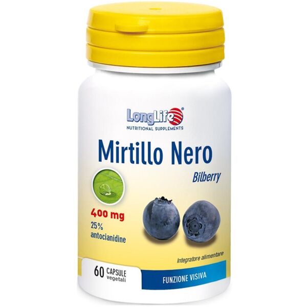 longlife srl phoenix    longlife longlife mirtillo nero 60 capsule vegetali