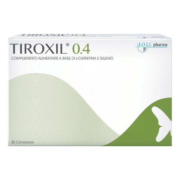 lo.li.pharma srl tiroxil 0,4 30 compresse
