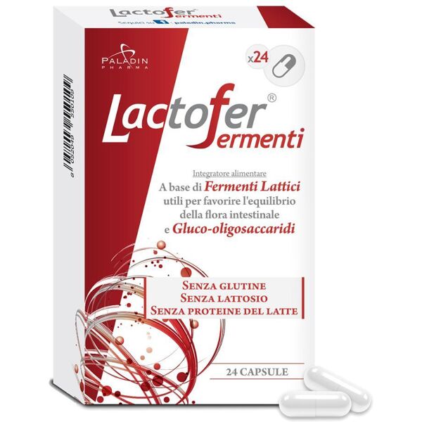 paladin pharma lactofer fermenti 24 cps