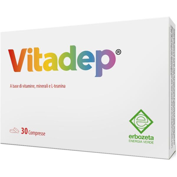 erbozeta elp viadep - integratore con vitamine e minerali per il sistema immunitario e il metabolismo 30 compresse