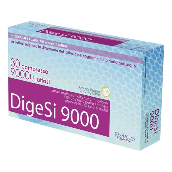 farmagens digesi 9000 30 compresse 9000u lattasi