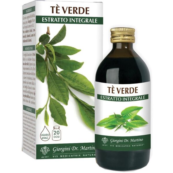 dr.giorgini ser-vis srl te verde estratto integrale 200ml