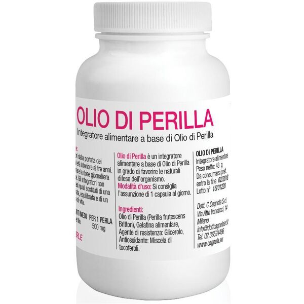 dr cagnola olio di perilla 60prl 500mg cagn