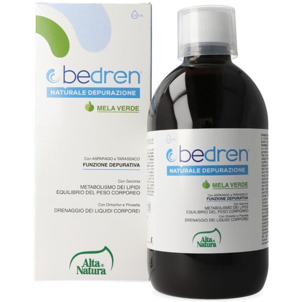 alta natura-inalme srl bedren mela verde 500ml