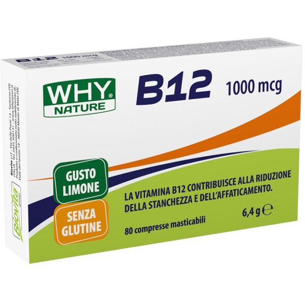 biovita srl whynature b12 1000mcg 80cpr