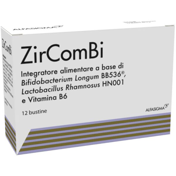 alfasigma paraf zircombi integratore di fermenti lattici 12 bustine