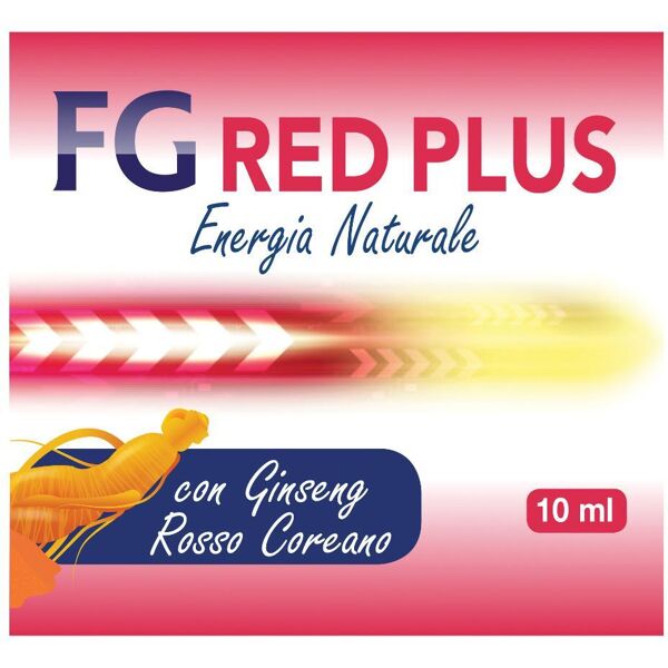 f&g salute & benessere srl fg red plus 10fl 10ml