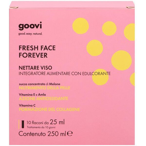 the good vibes company srl goovi fresh face forever nettare viso 10 flaconi 25 ml