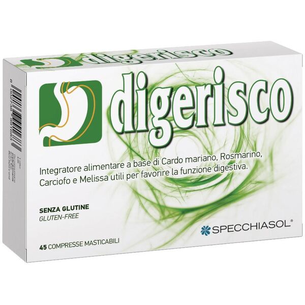 specchiasol srl digerisco 45 compresse integratore digestivo a base di erbe officinali