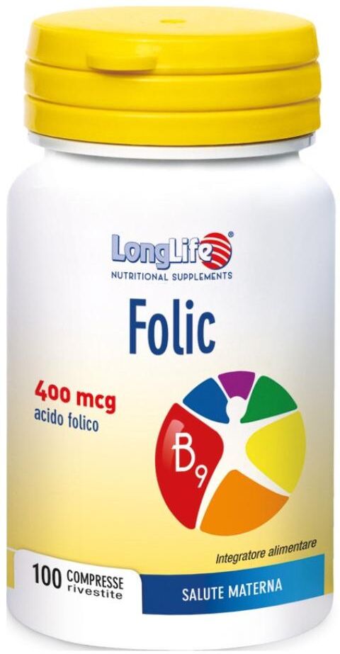 longlife srl longlife folic 400mcg 100cpr