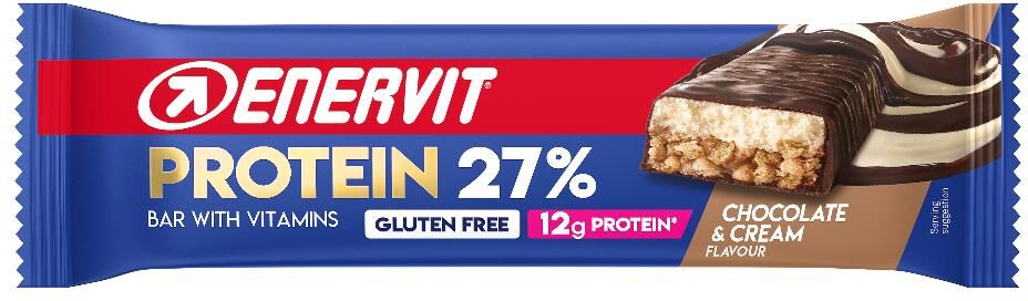 enervit power sport protein barretta chocolate & cream 45 gr