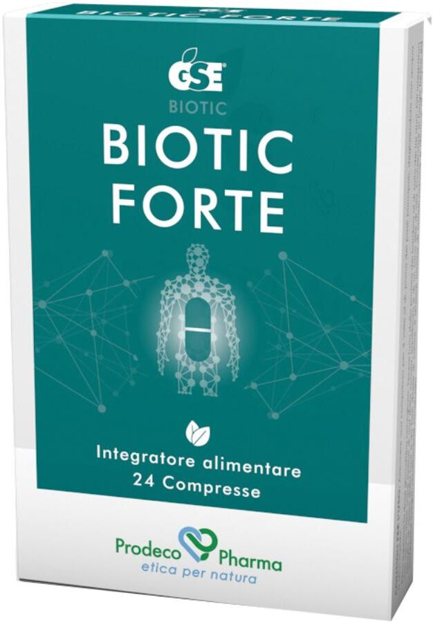 prodeco pharma srl gse  biotic sistema immunitario biotic forte integratore 12 compresse