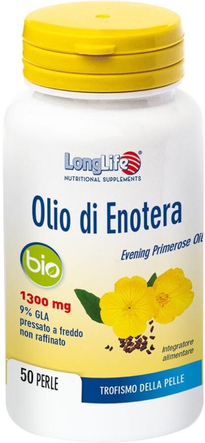 longlife srl longlife olio enotera 50 perle