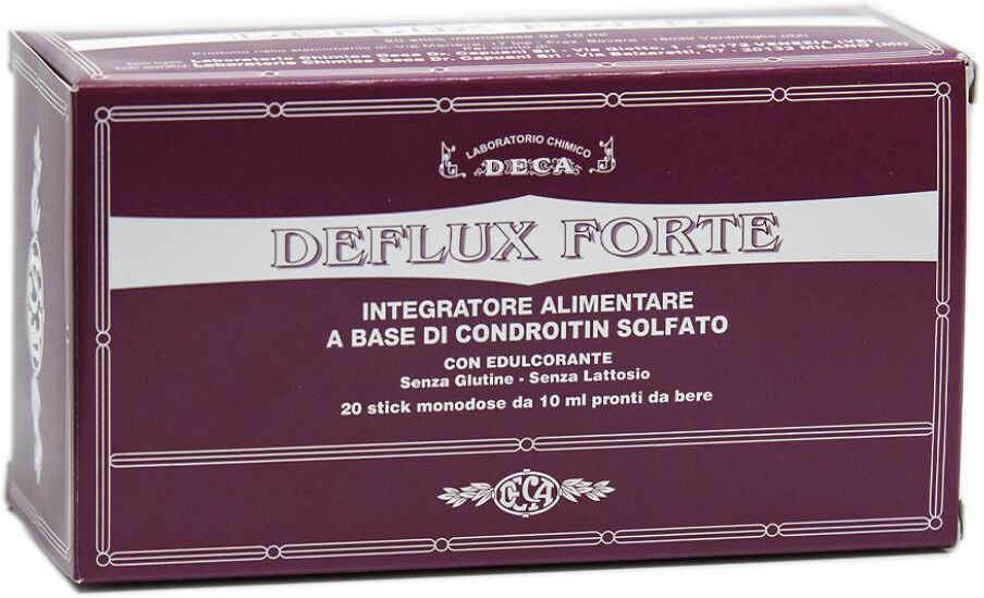 deca laboratorio chimico srl deflux forte 20 stick 10ml