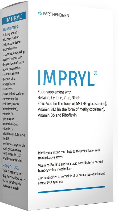 parthenogen europe srl parthenogen europe impryl 30 compresse