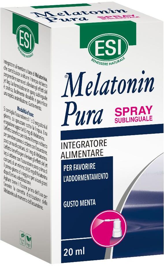 esi melatonin pura spray 20ml