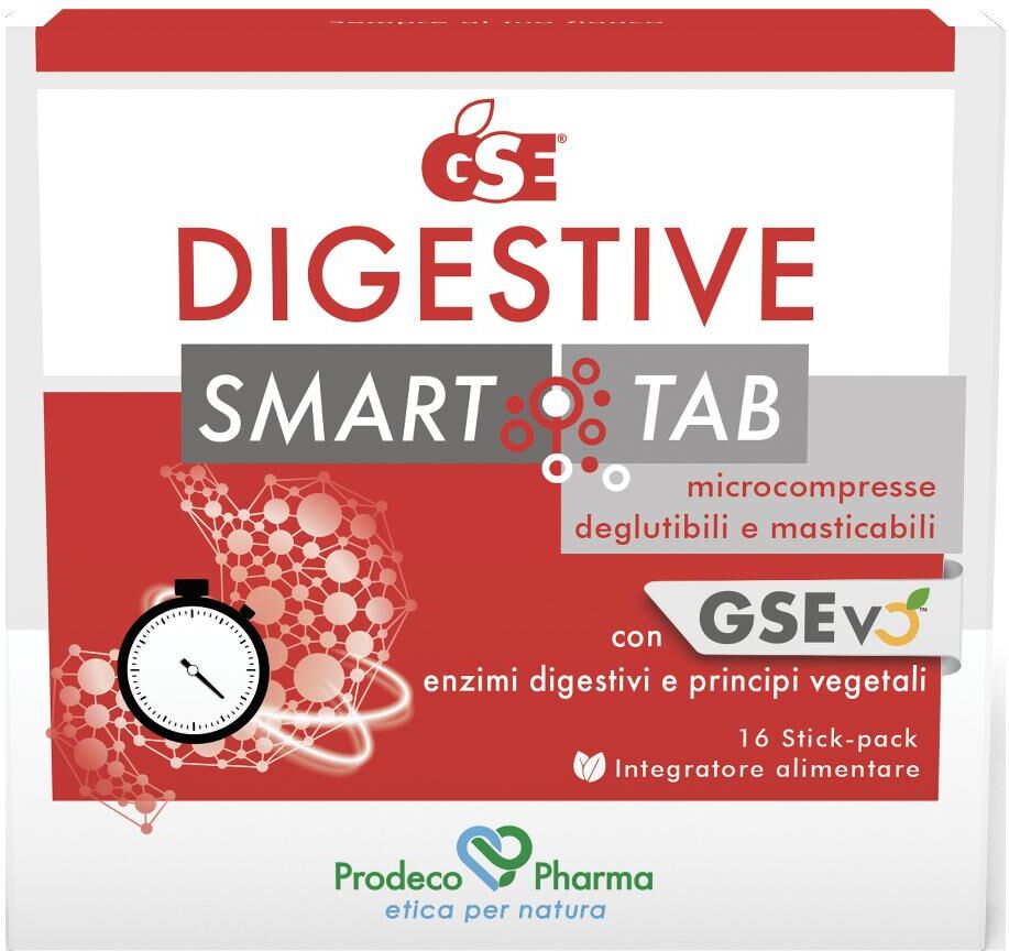 prodeco pharma srl gse digestive smart tab 16stic