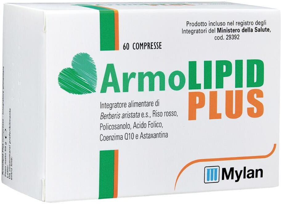 MEDA PHARMA SpA ArmoLIPID Plus Integratore Alimentare 60 Compresse