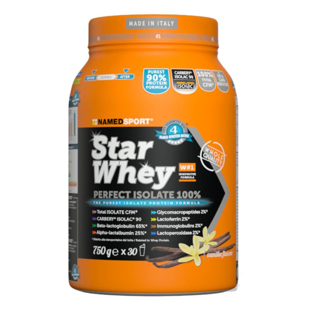 NAMEDSPORT Srl STAR WHEY Iso Vanilla 750g