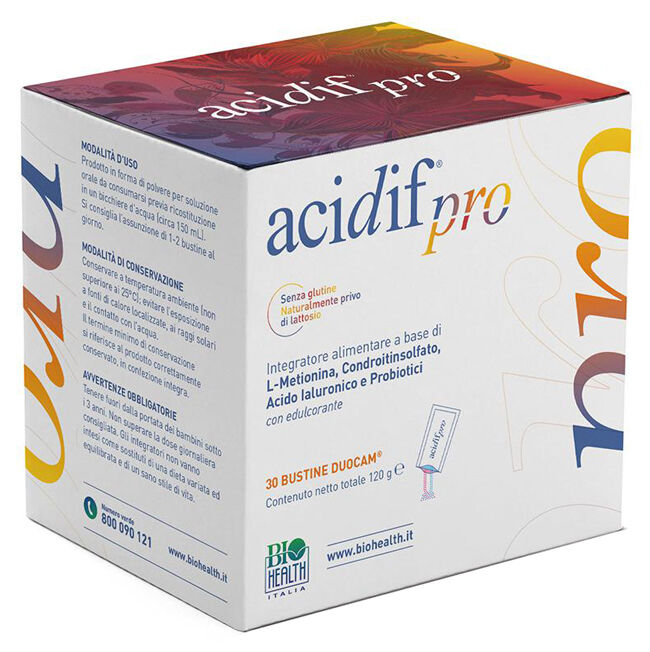 MAYOLY ITALIA S.P.A Biohealth Italia Acidif Pro 30 Bustine