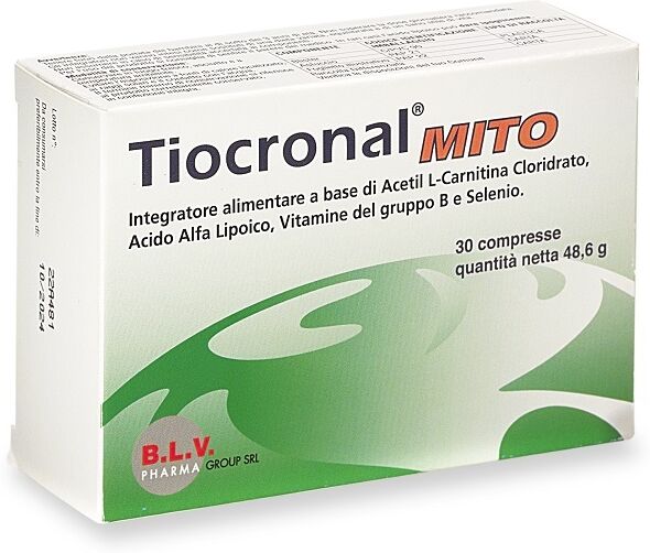 B.L.V. PHARMA GROUP Srl TIOCRONAL MITO 30 Cpr