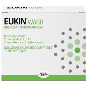 OMEGA PHARMA EUKIN Wash Kit 2x250ml