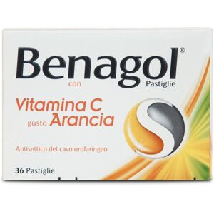 RECKITT BENCKISER H.(IT.) SpA Benagol Vit C Pastiglie Con Vitamina C Gusto Arancia 36 Pastiglie