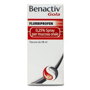 RECKITT BENCKISER H.(IT.) SpA Benactiv Gola Spray per mucosa orale 15ml 0,25%
