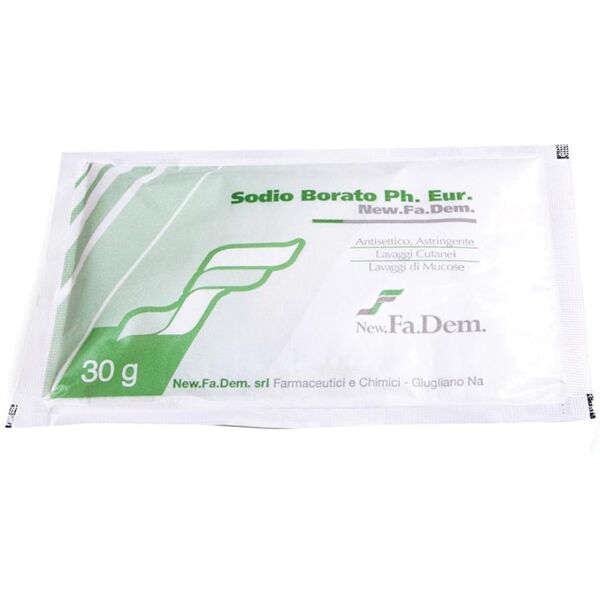 new fa.dem. srl sodio borato 30g