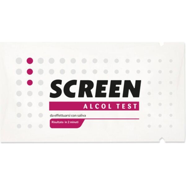 screen italia srl screen alcol test saliv 1pz