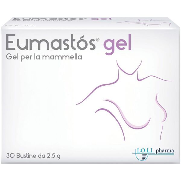 loli pharma farmares lo.li.pharma  dispositivi medici benessere donna eumastos gel seno 30 buste