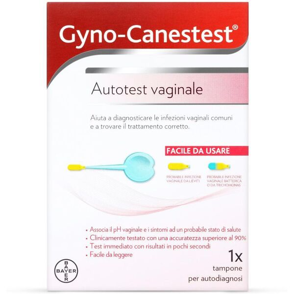 bayer ch gyno-canestest autotest vaginale tampone per la diagnosi di infezioni vaginali