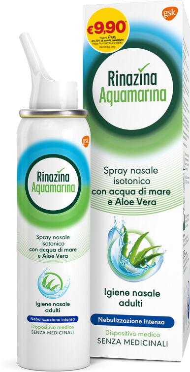 haleon promo soluzione isotonica rinazina aquamarina aloe intensa promo 100 ml