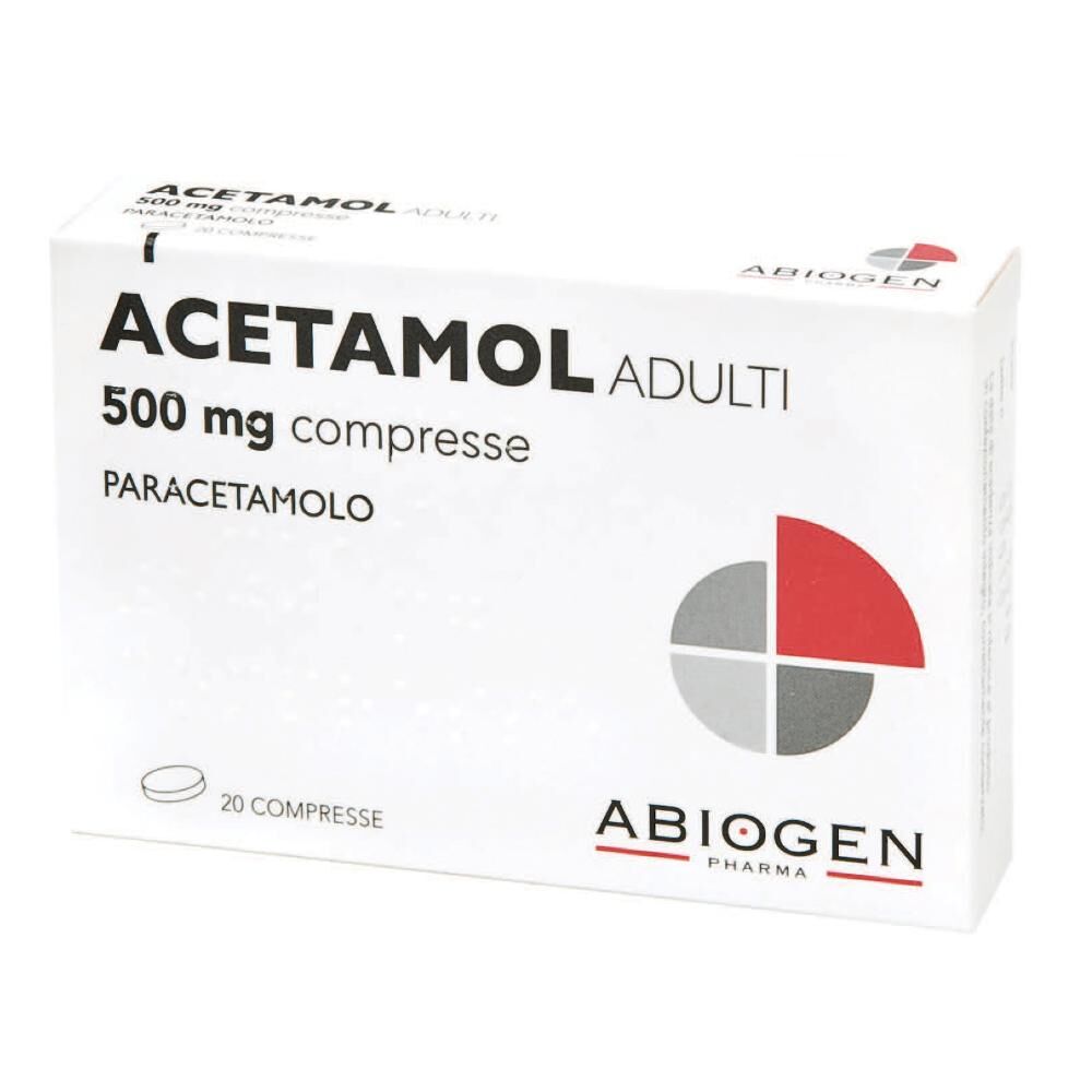 abiogen pharma spa acetamol 20 cpr 500mg