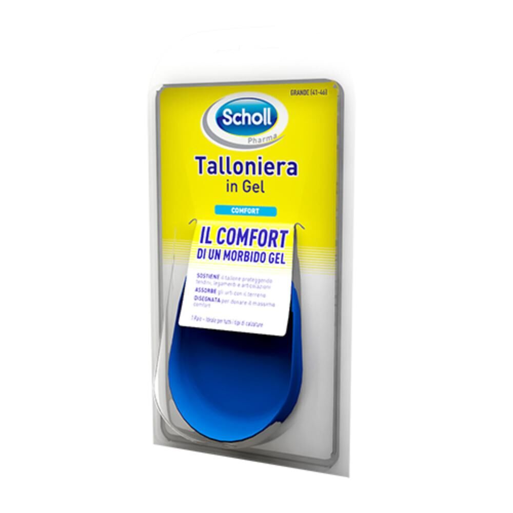 cooper consumer health it srl scholl  calli e durezze trattamento dolore 1 paio di talloniere gel grande