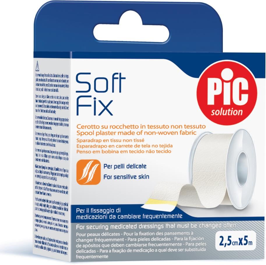 pikdare spa artsana pic soft fix cerotto in rocchetto con fustella 1,25 cmx 5 mt 1 pezzo