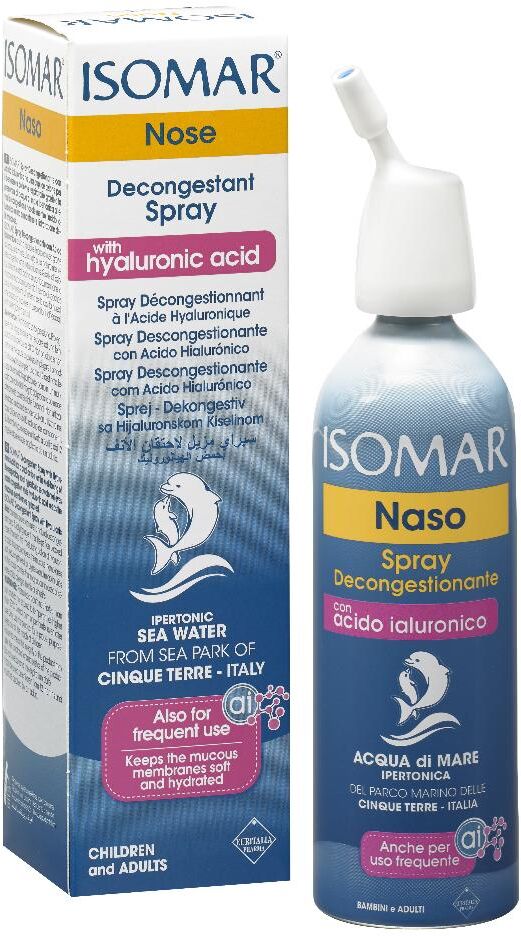 euritalia pharma (div.coswell) isomar spray decongestionante acido ialuronico 100 ml