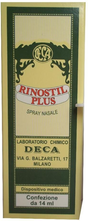 deca laboratorio chimico srl rinostil plus spray protettivo nasale 14 ml