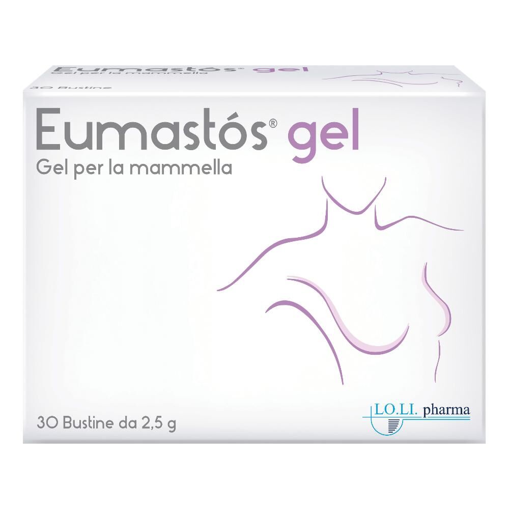 loli pharma farmares lo.li.pharma  dispositivi medici benessere donna eumastos gel seno 30 buste