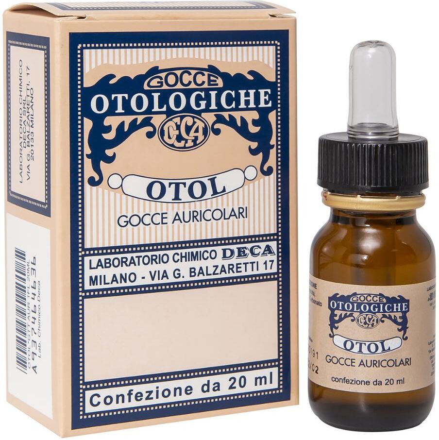 deca laboratorio chimico srl deca laboratorio chimico otol gocce soluzione emolliente umettante 20 ml