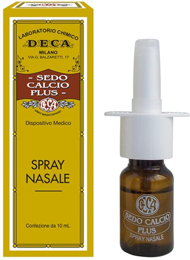 deca laboratorio chimico srl deca laboratorio chimico sedo calcio plus spray naso 10 ml