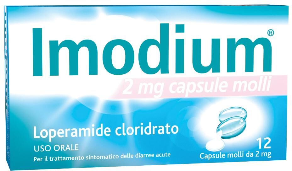 Johnson & Johnson Imodium 2 Mg Capsule Molli 12 Capsule