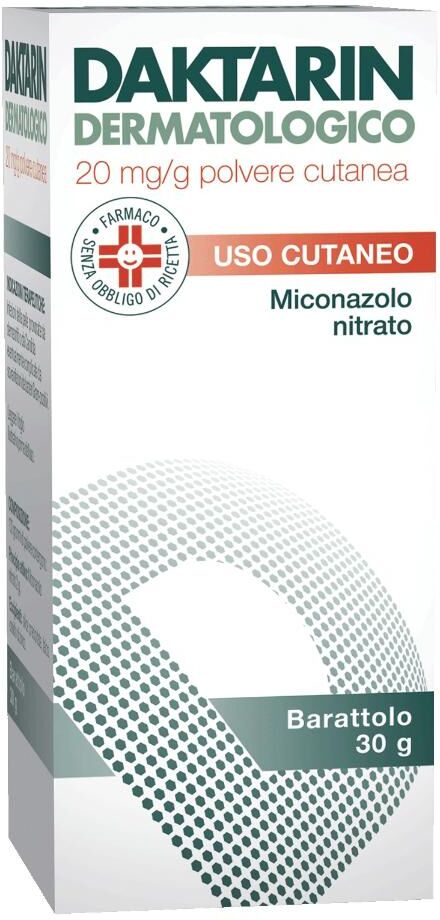 Johnson & Johnson Daktarin 20 Mg/G Polvere Cutanea 1 Barattolo Da 30 G