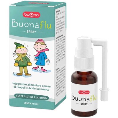 BUONA SpA SOCIETA' BENEFIT Buonaflu spray 20 ml BUONA SpA SOCIETA' BENEFIT Buonaflu spray 20 ml
