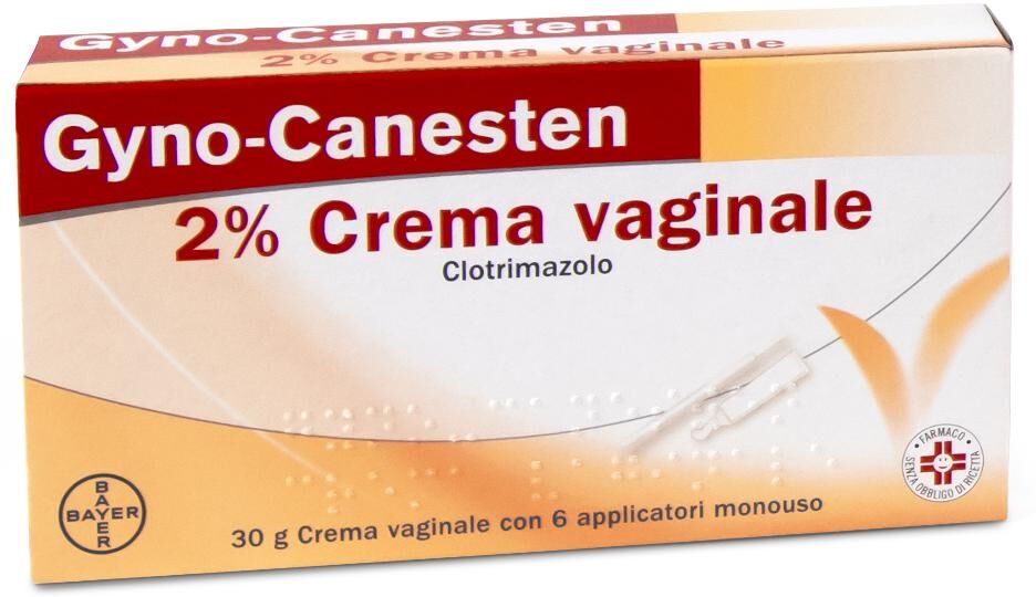 BAYER SpA Gyno canesten 2% Crema Vaginale 1 Tubo Da 30 G