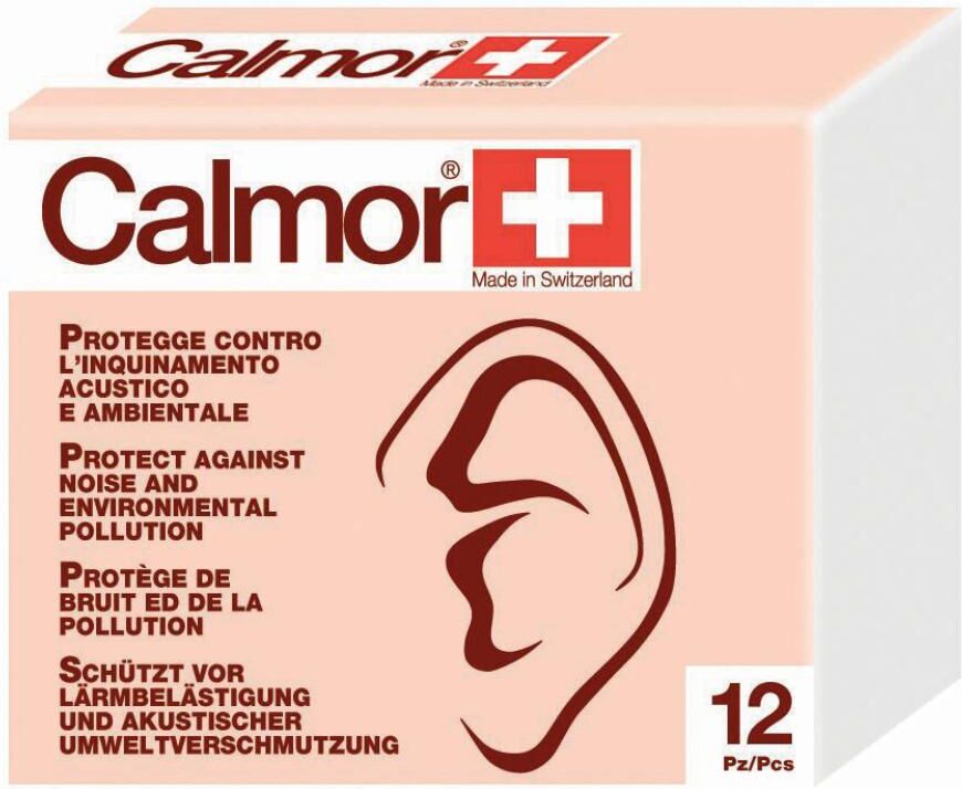 PIKDARE SpA Calmor Tappi auricolari antisuono in cera naturale 20 pezzi